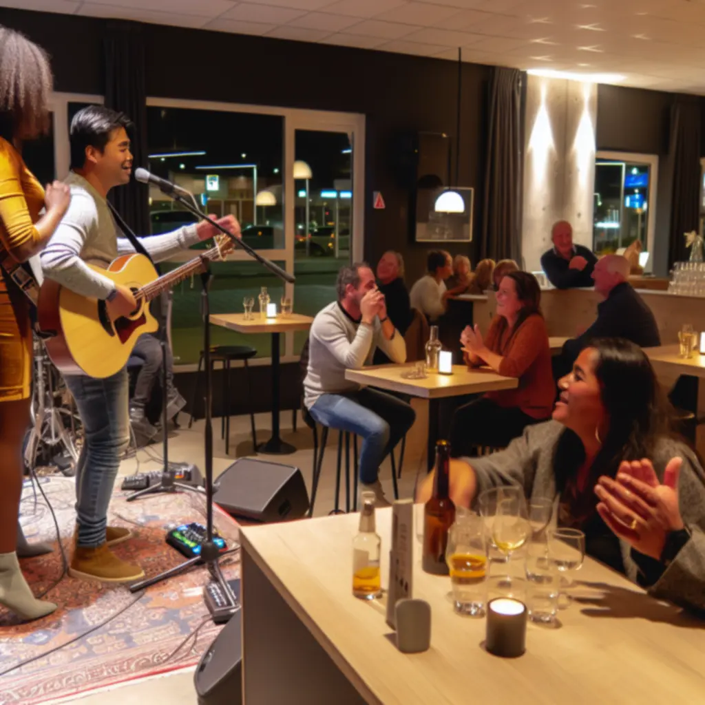 Live muziek moment aan de bar bij TRYHARDGG SOLUTIONS LIMITED