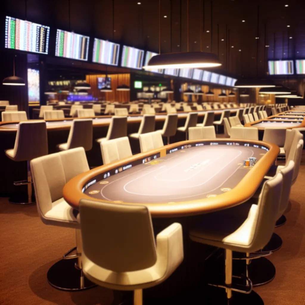Sfeervolle lounge tafels en pokertafels in TRYHARDGG SOLUTIONS LIMITED met beschikbare tijdsloten
